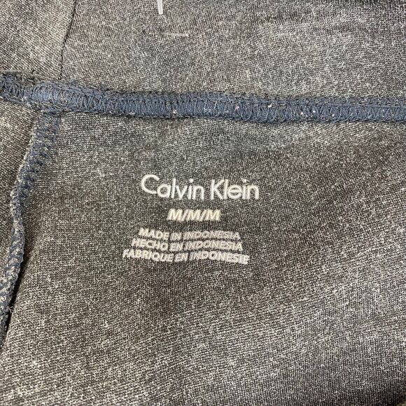 Calvin Klein Womens Power Stretch Seamed Compression Legging Sz MD Charcoal Gray - Picture 6 of 8